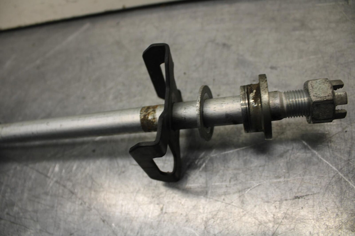 08-12 KAWASAKI NINJA 250R EX250J REAR AXLE BACK WHEEL RIM PIVOT BOLT AXEL BB612