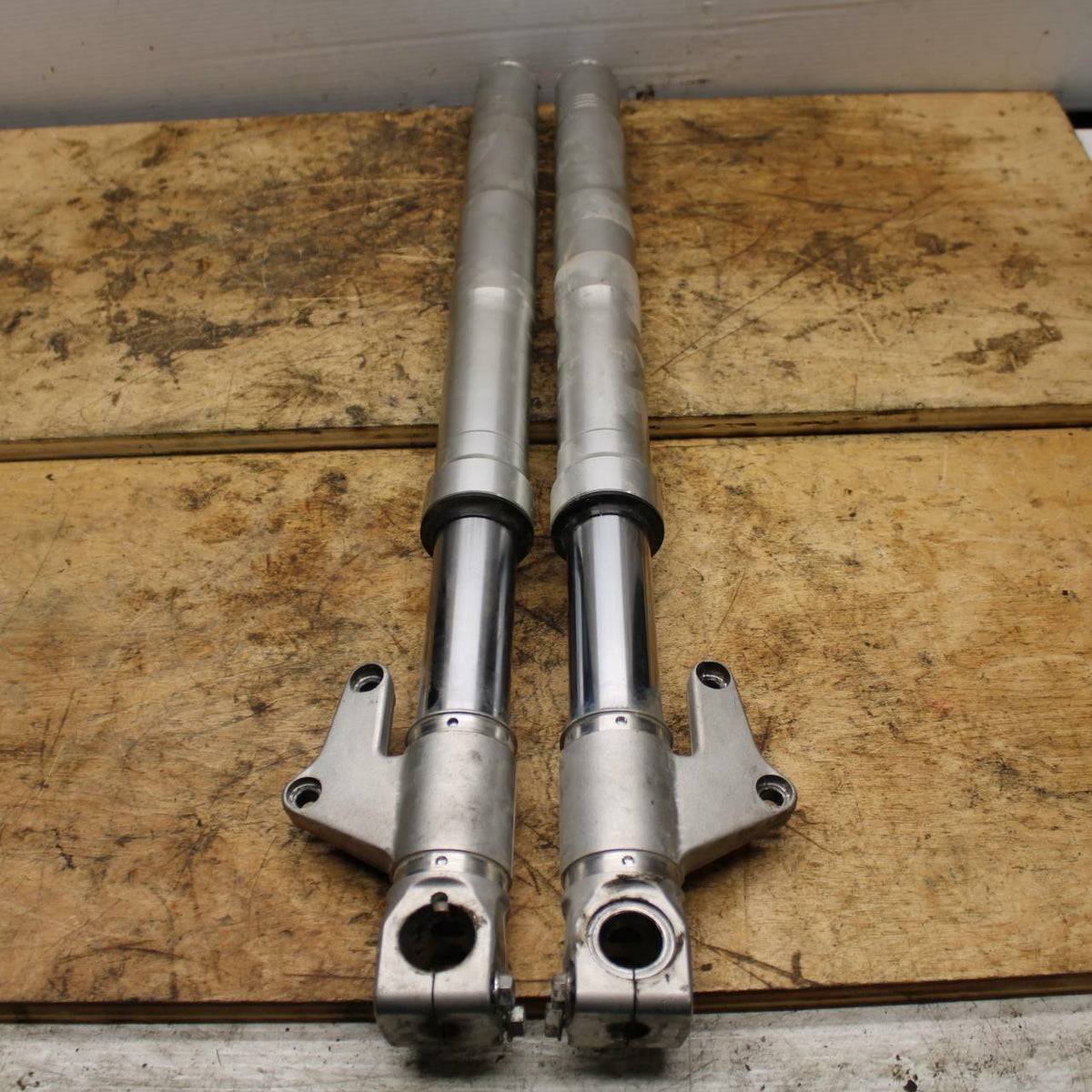 04-07 DUCATI ST3 FRONT FORKS SHOCK SUSPENSION SET PAIR BB347