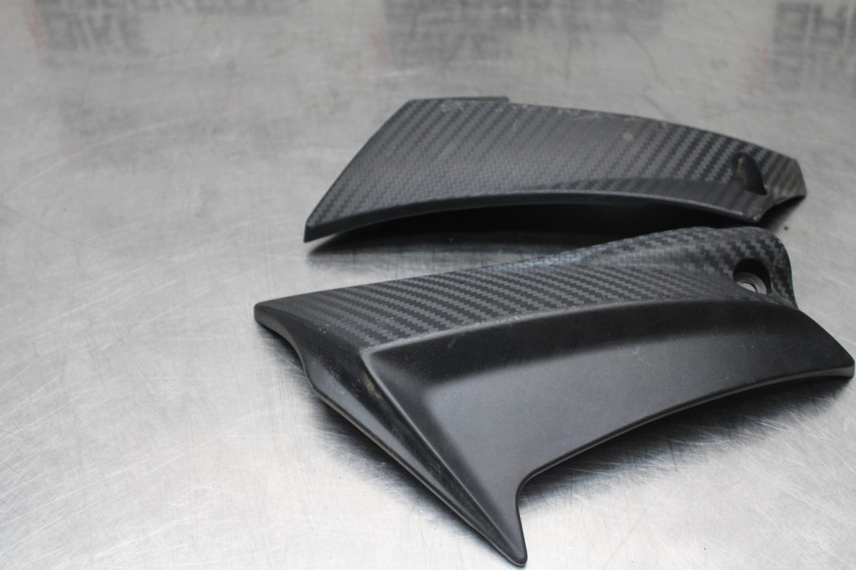 11-24 SUZUKI GSXR750 RIGHT LEFT FRAME MID SIDE COVERS COWLS PANELS TRIM BB871
