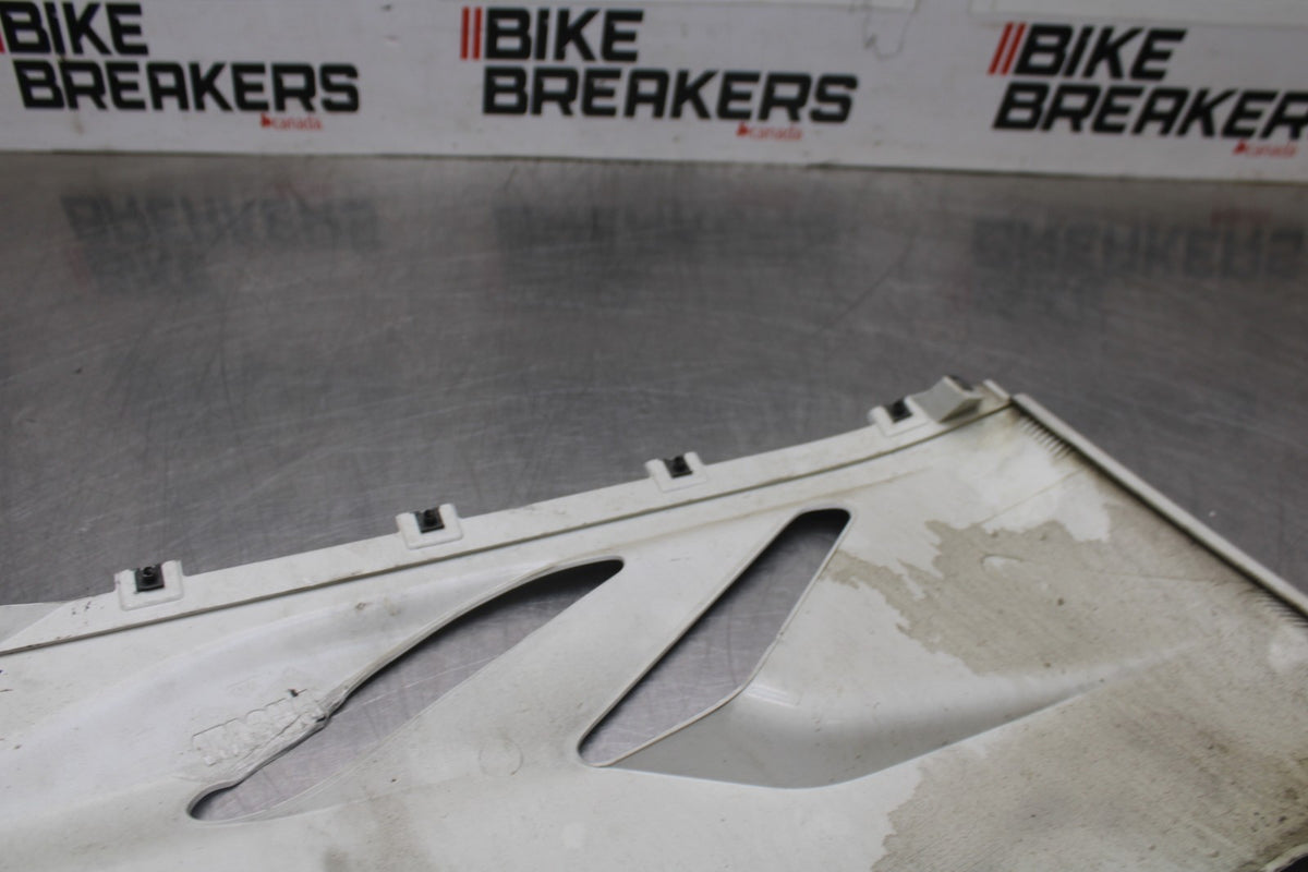 16 DUCATI 959 PANIGALE LEFT LOWER BOTTOM BELLY SIDE FAIRING COWL BB912