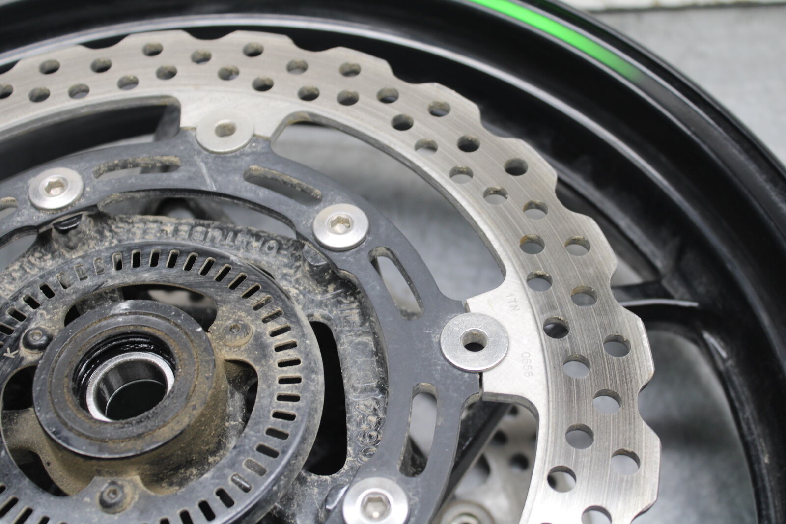 18-24 KAWASAKI NINJA 650 FRONT WHEEL FRONT RIM BB725