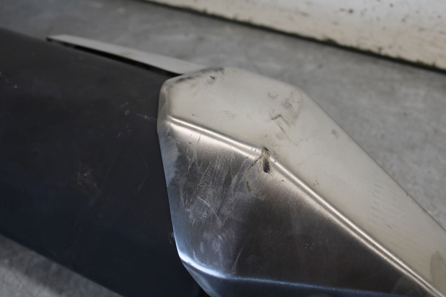 18-23 KAWASAKI NINJA 400 EXHAUST PIPE MUFFLER SLIP ON CAN SILENCER BB660