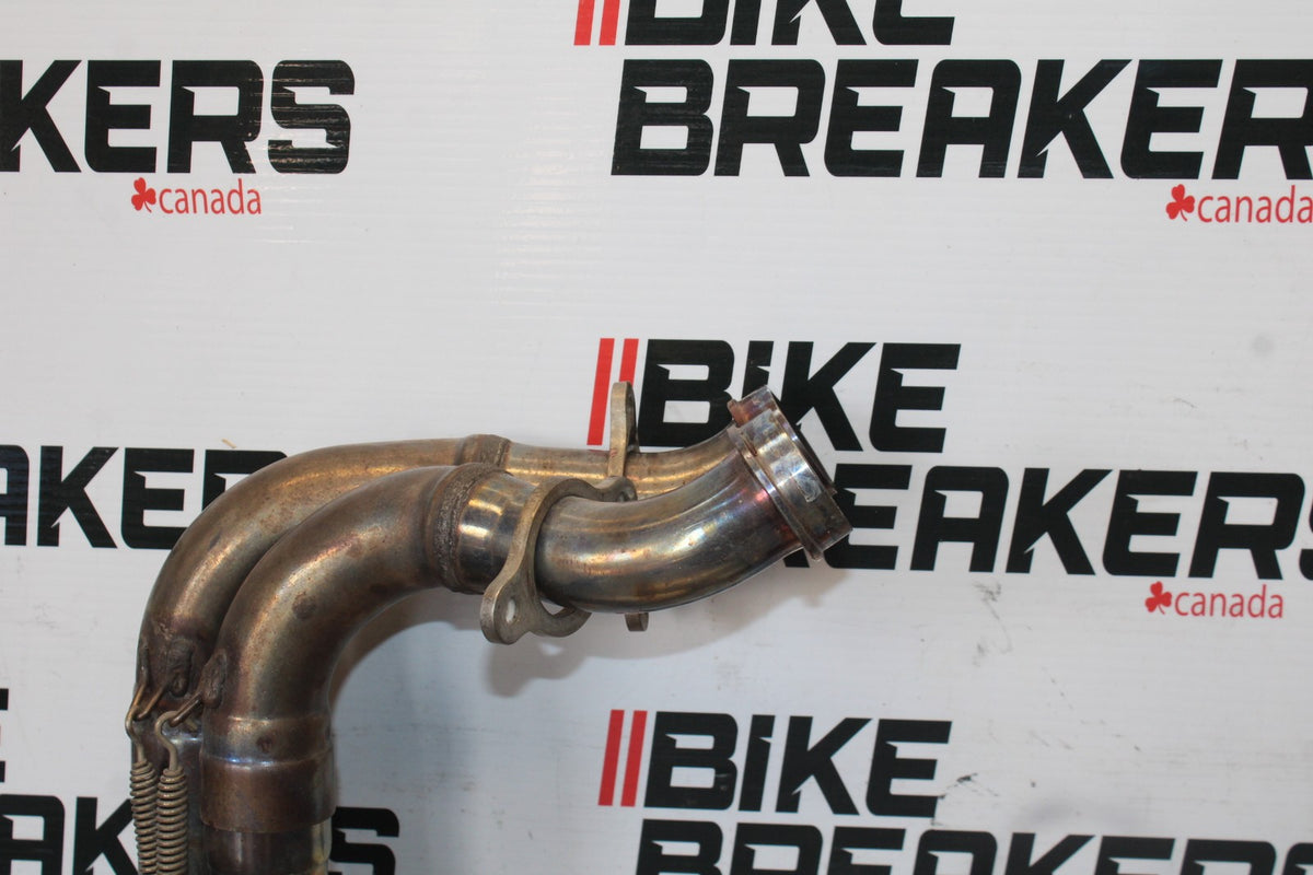 24 APRILIA TUONO V4 1100 FACTORY ABS EXHAUST HEADER PIPES MANIFOLD BB887