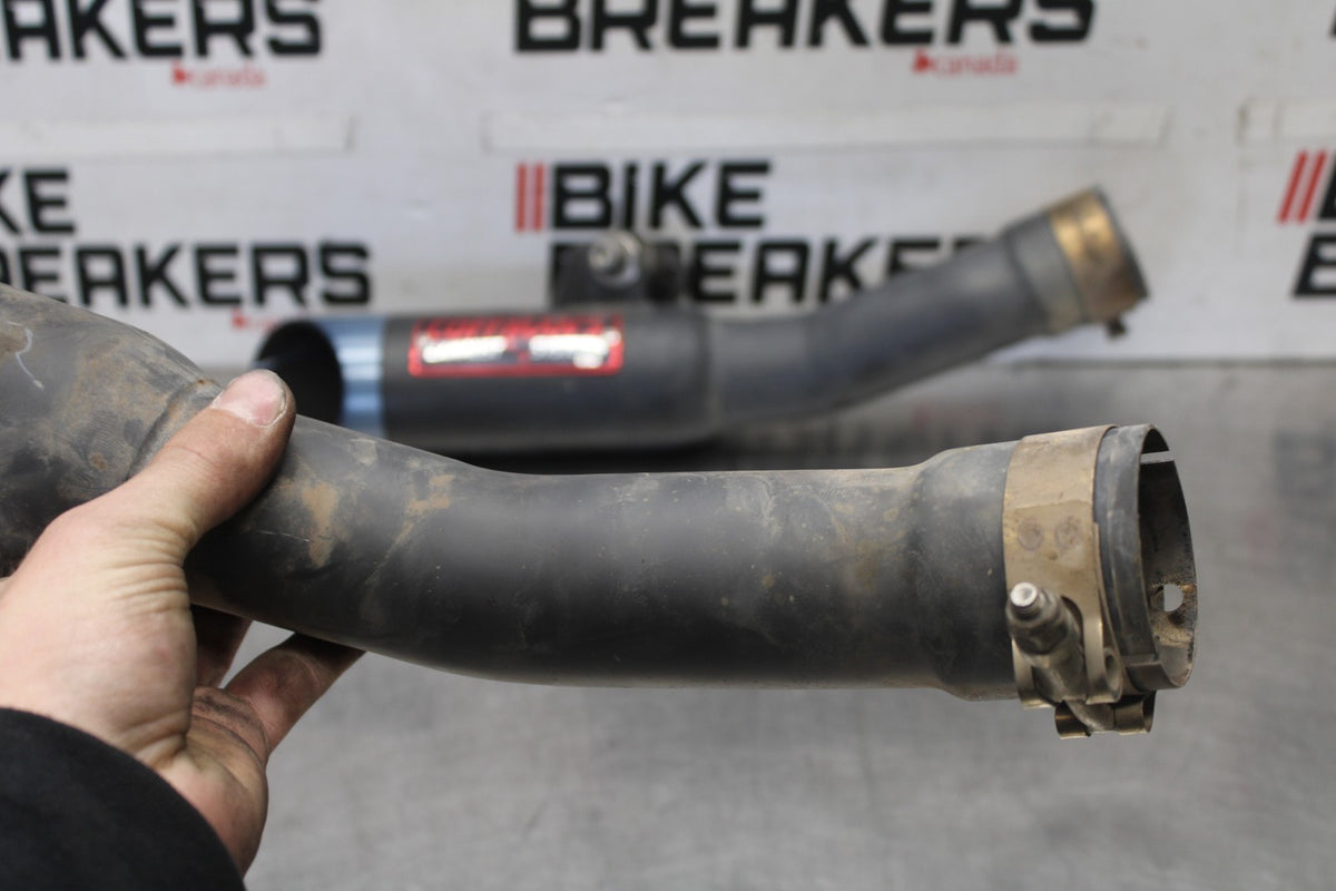 08-09 KAWASAKI NINJA ZX14R COFFMAN PIPE MUFFLER SLIP ON CAN SILENCER SET BB932