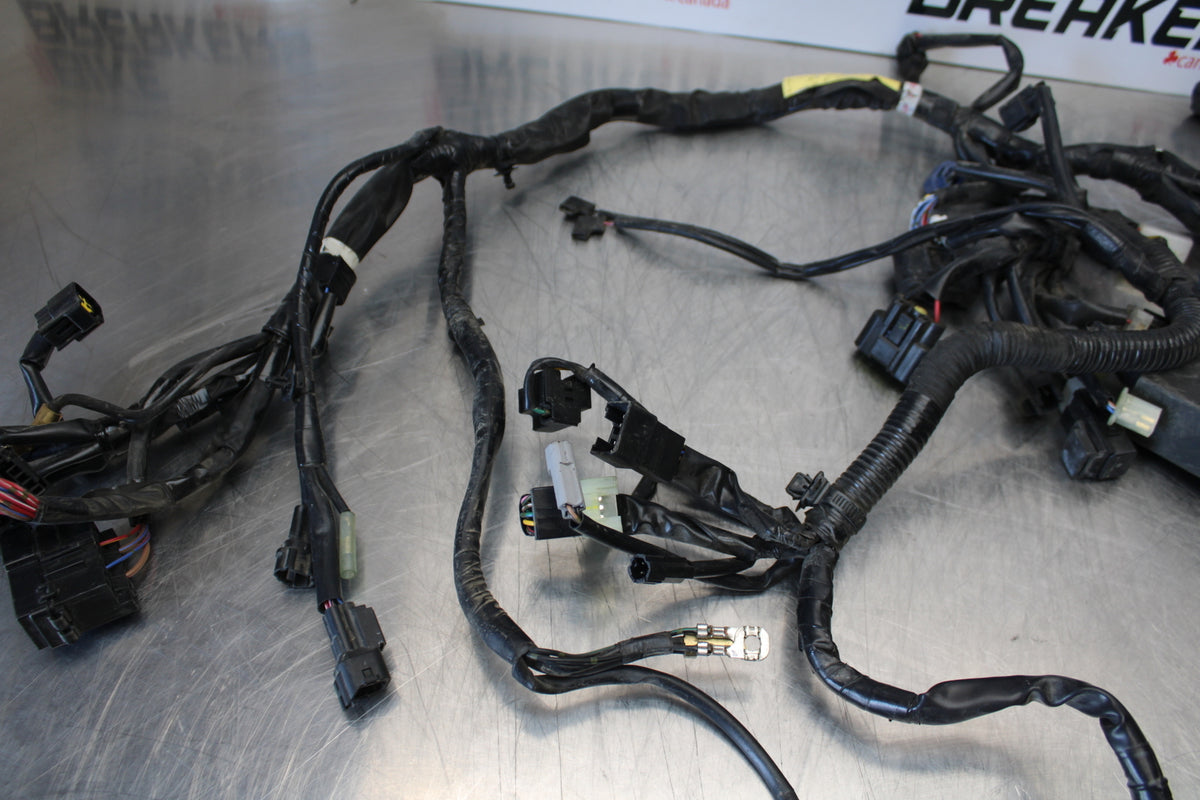 14-17 YAMAHA FZ07 MAIN ENGINE WIRING HARNESS MOTOR WIRE LOOM BB162