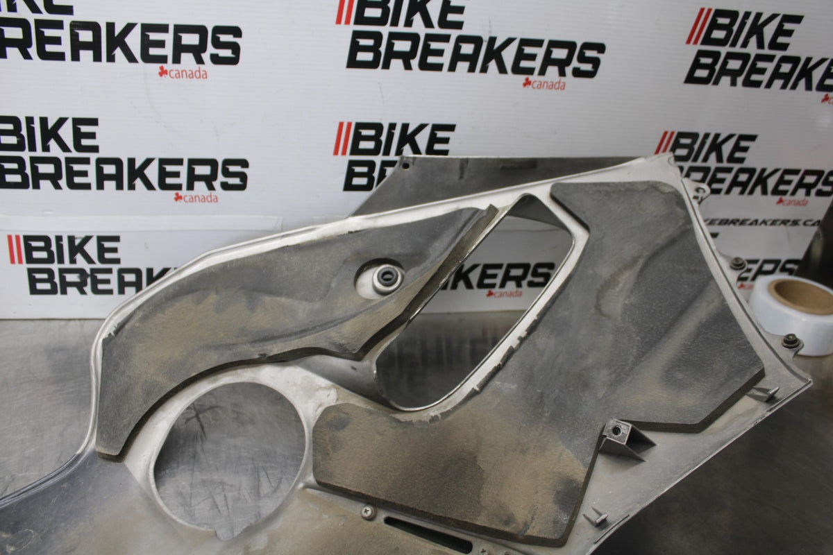 00-05 KAWASAKI NINJA ZX12R LEFT LOWER MID UPPER SIDE FAIRING COWL BB892