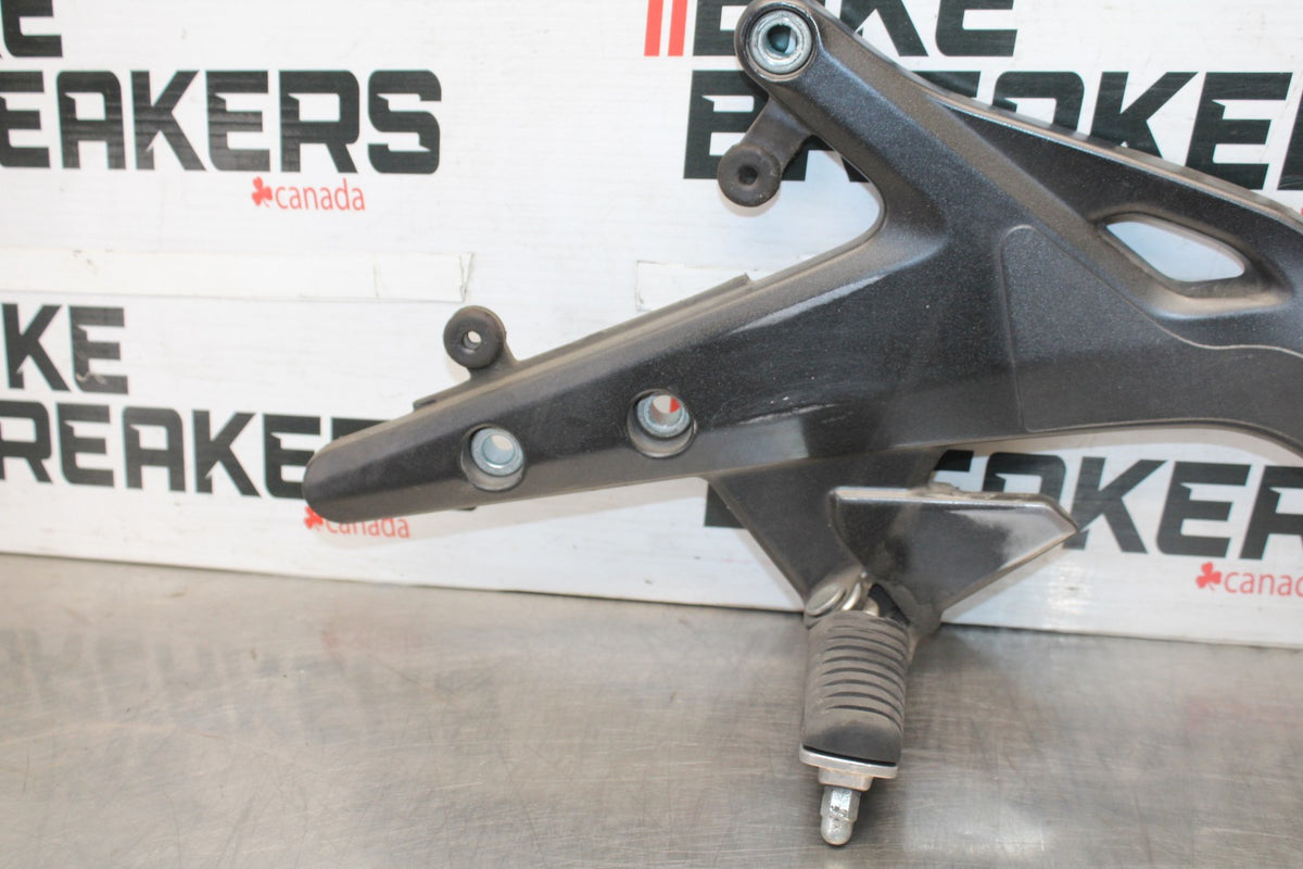 12 KAWASAKI NINJA 650 EX650E LEFT REARSET REAR SET DRIVER FOOT PEG STOP BB926
