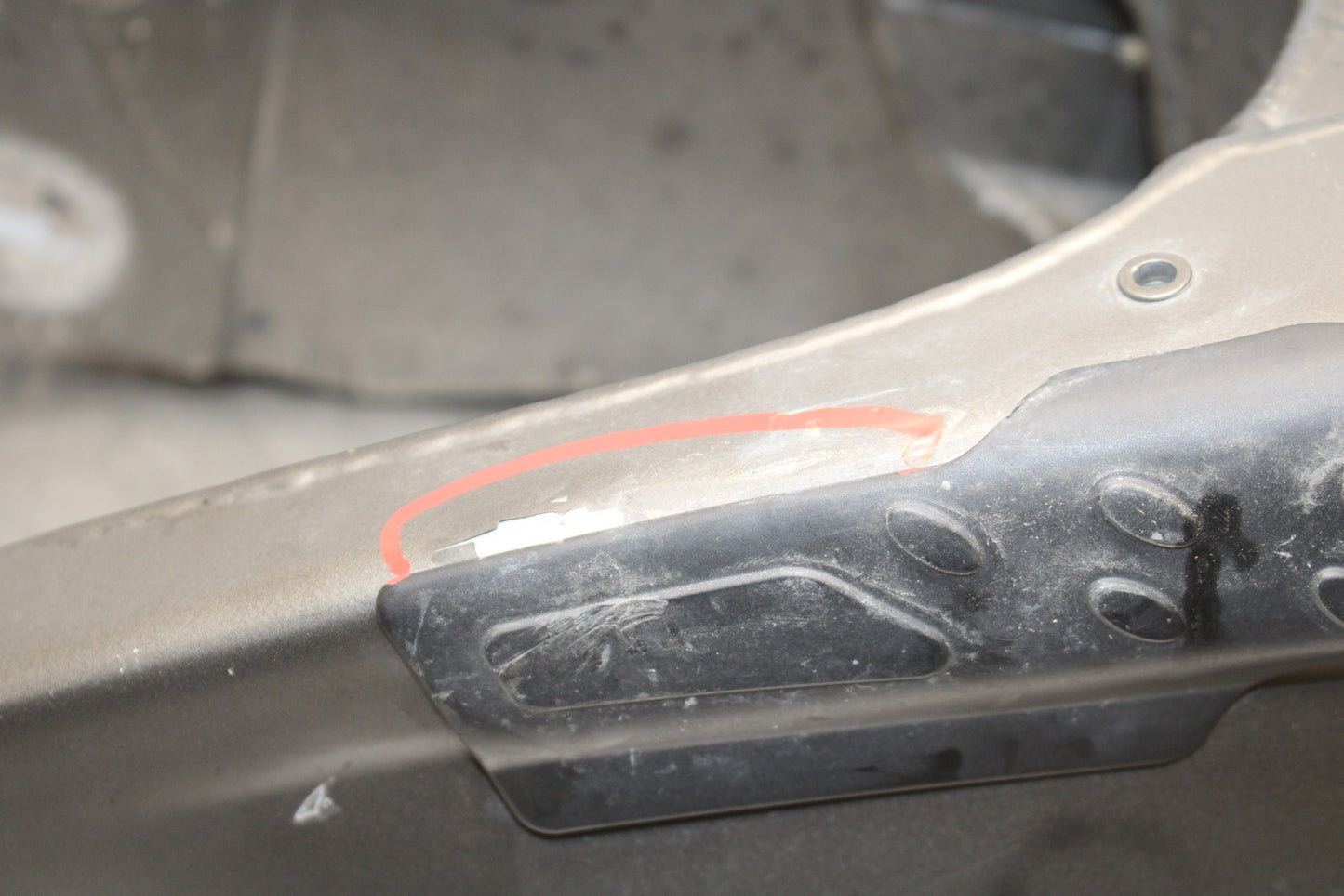 12-14 BMW S1000RR REAR SWINGARM BACK SUSPENSION SWING ARM BB204