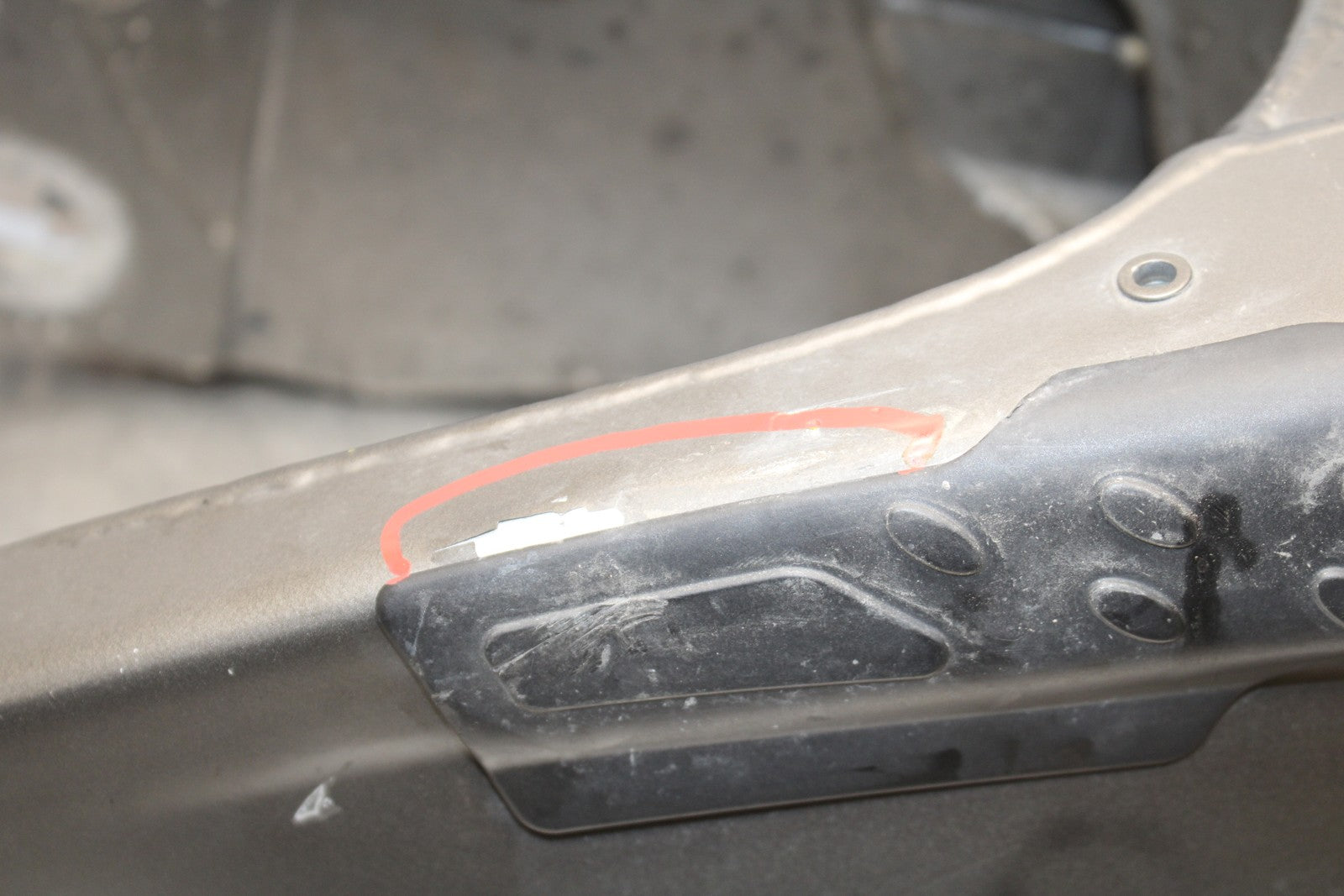 12-14 BMW S1000RR REAR SWINGARM BACK SUSPENSION SWING ARM BB204