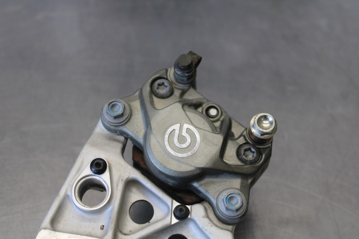 24 APRILIA TUONO V4 1100 FACTORY ABS REAR BRAKE CALIPER MOUNT BRACKET BB887