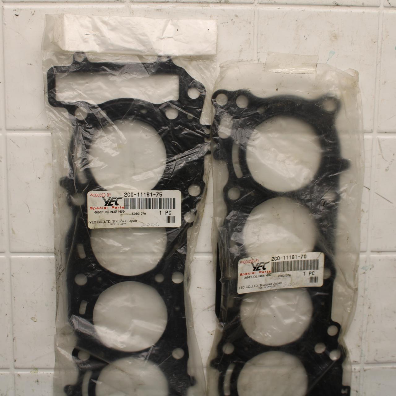 2007 Yamaha YZF R6S YAMAHA OEM NEW HEAD GASKETS BB594