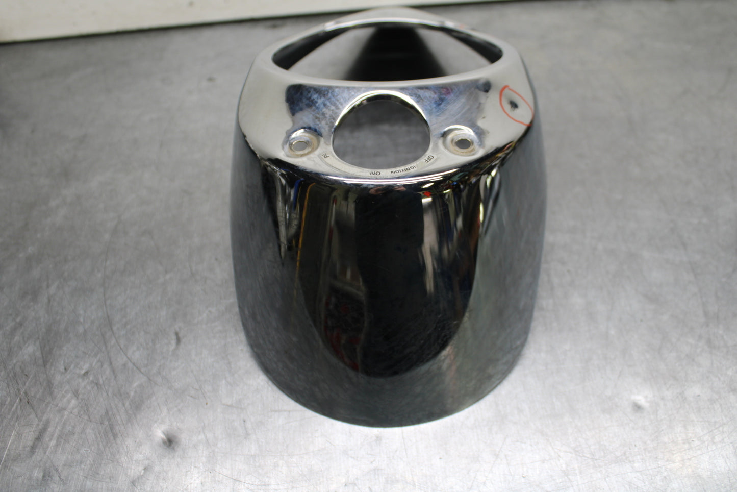 03-08 KAWASAKI VULCAN 1600 GAS TANK CAP COVER TRIM PANELCOWL FAIRING BB754