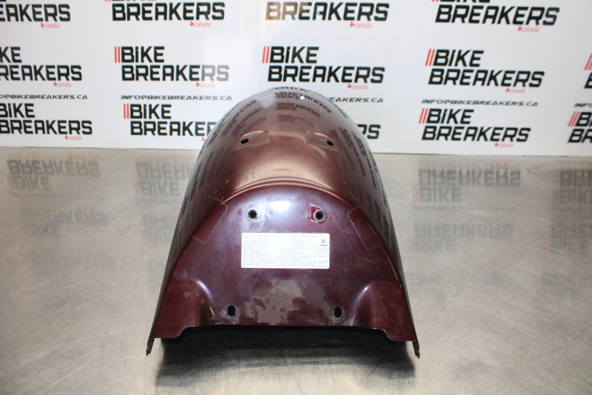 09 YAMAHA V STAR 950 REAR BACK WHEEL FENDER MUD GUARD BB172