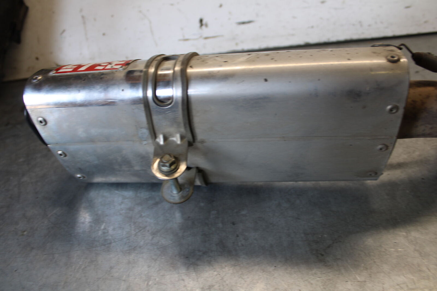 03-04 HONDA CBR600RR YOSHIMURA EXHAUST PIPE MUFFLER SLIP ON CAN SILENCER BB661