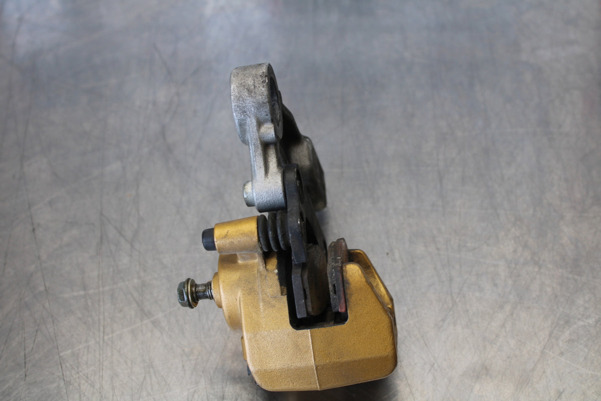 03-06 KAWASAKI Z1000 REAR BACK BRAKE CALIPER W MOUNT BRACKET BB164