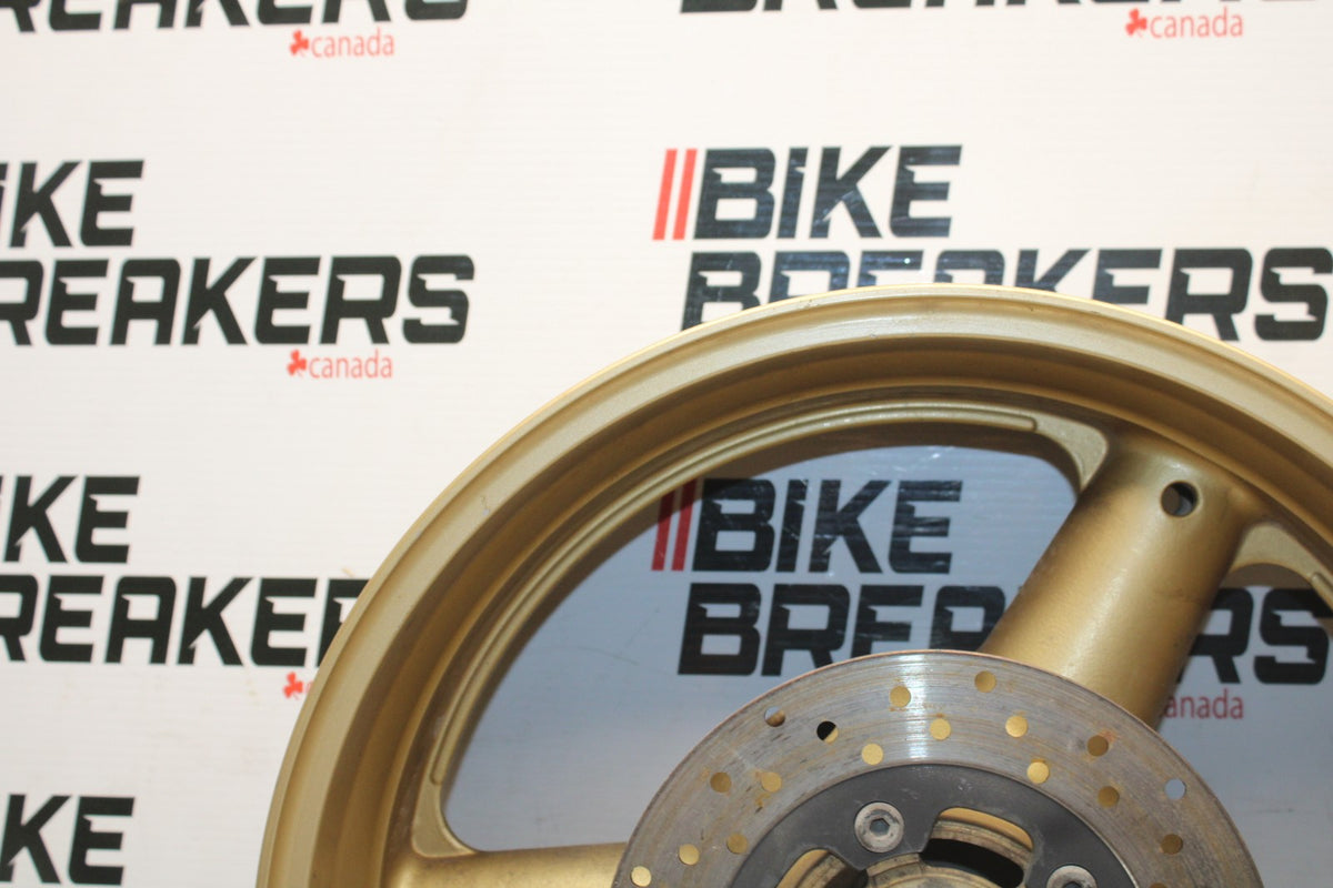 97-00 SUZUKI GSXR600 SRAD REAR WHEEL BACK RIM & ROTOR BB921
