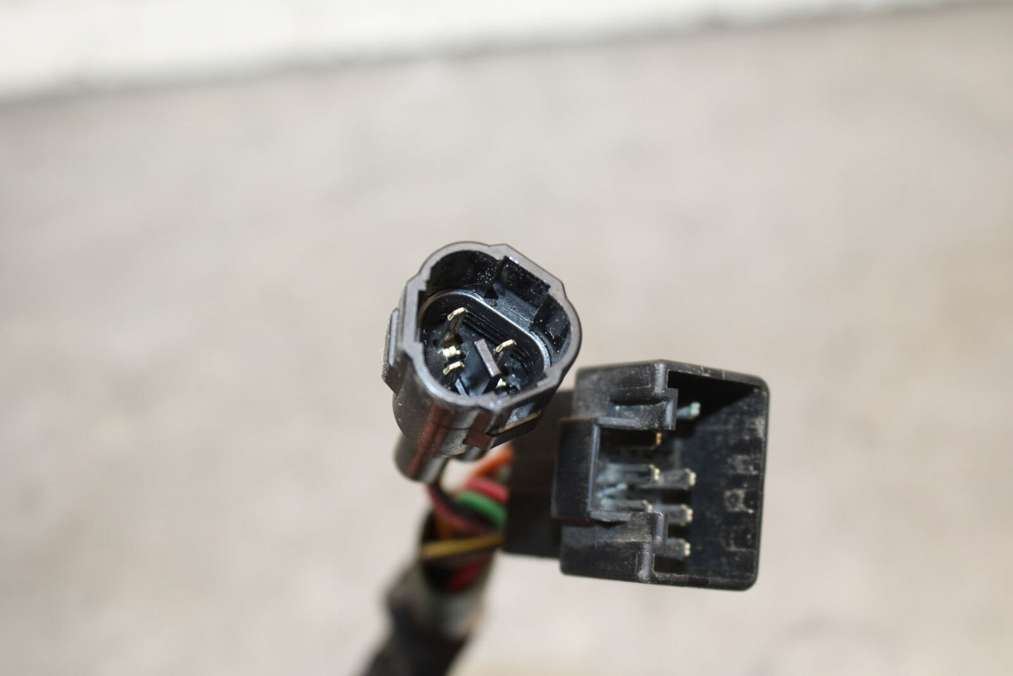 13-18 KAWASAKI NINJA ZX6R LEFT CLIP ON HANDLE HORN SIGNALS SWITCH BB666