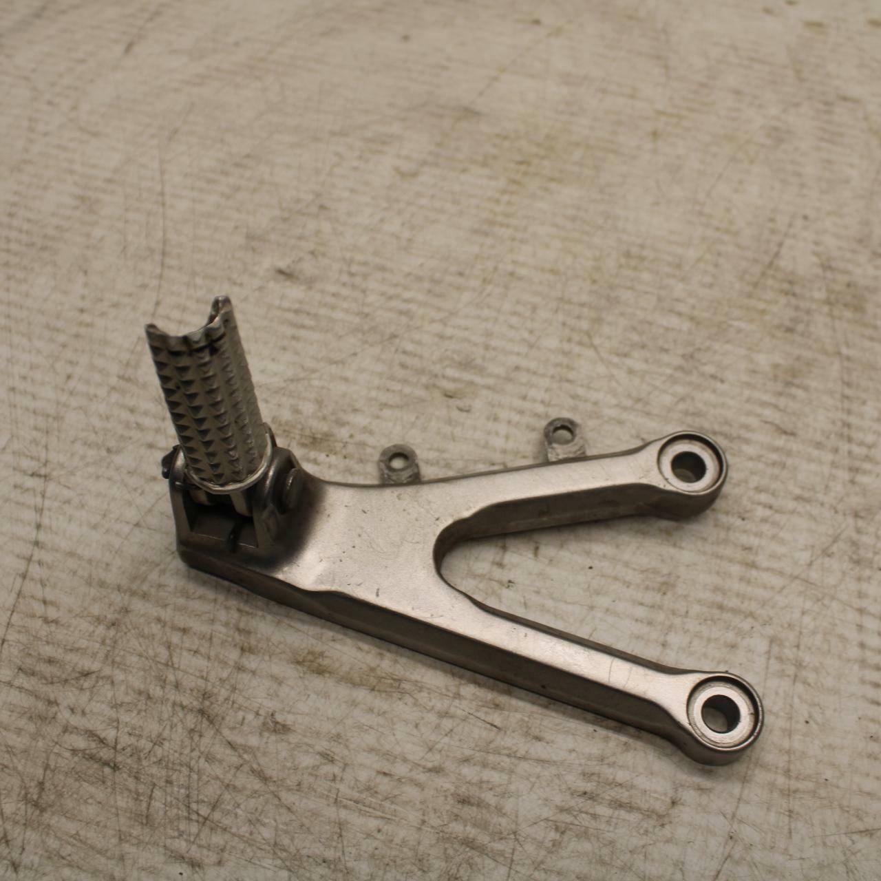 08-16 YAMAHA YZF R6 LEFT REARSET REAR SET DRIVER FOOT PEG REST STOP BB365