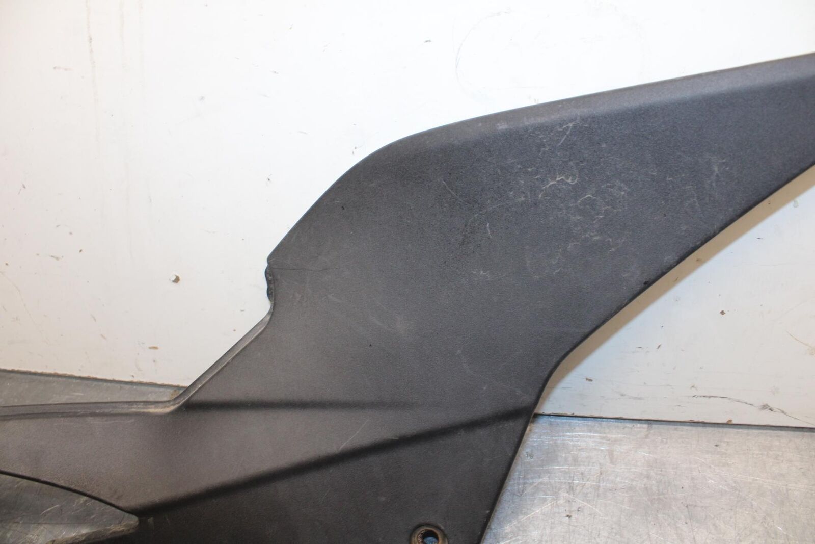 08-12 KAWASAKI NINJA 250R EX250J RIGHT FRONT SIDE SEAT  PANEL TRIM COWL BB612