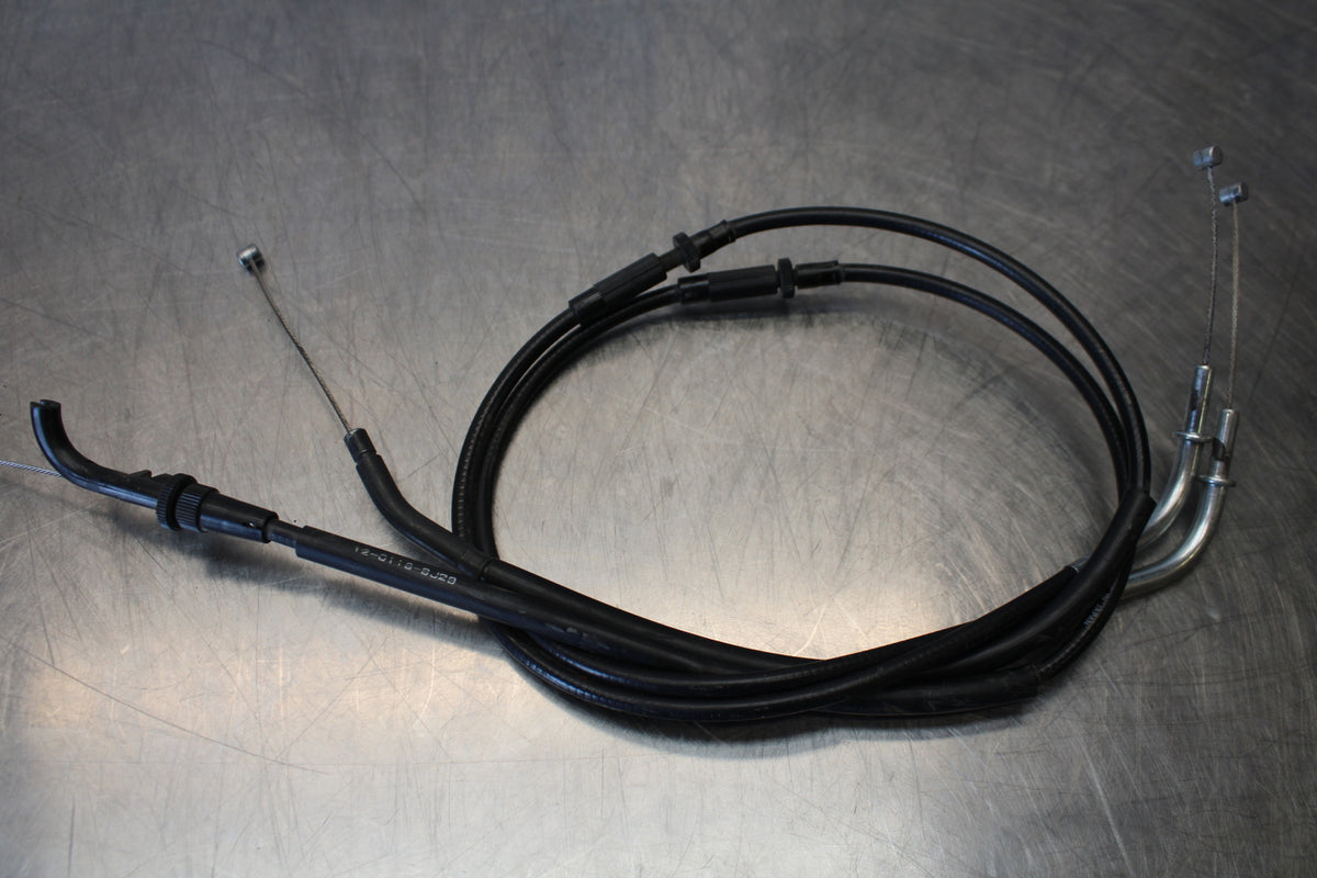 03-06 KAWASAKI Z1000 THROTTLE CABLES LINES BB164