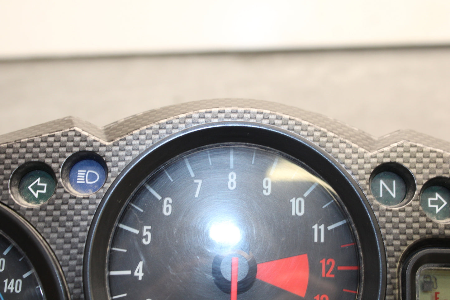 00-05 KAWASAKI NINJA ZX12R SPEEDO TACH GAUGES DISPLAY CLUSTER SPEEDOMETER BB121