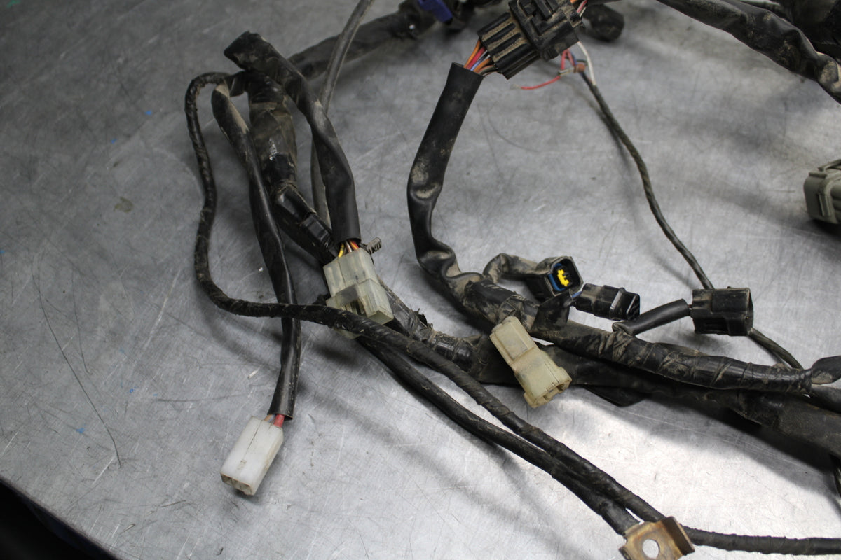 07-08 YAMAHA YZF R1 MAIN ENGINE WIRING HARNESS MOTOR WIRE LOOM BB724
