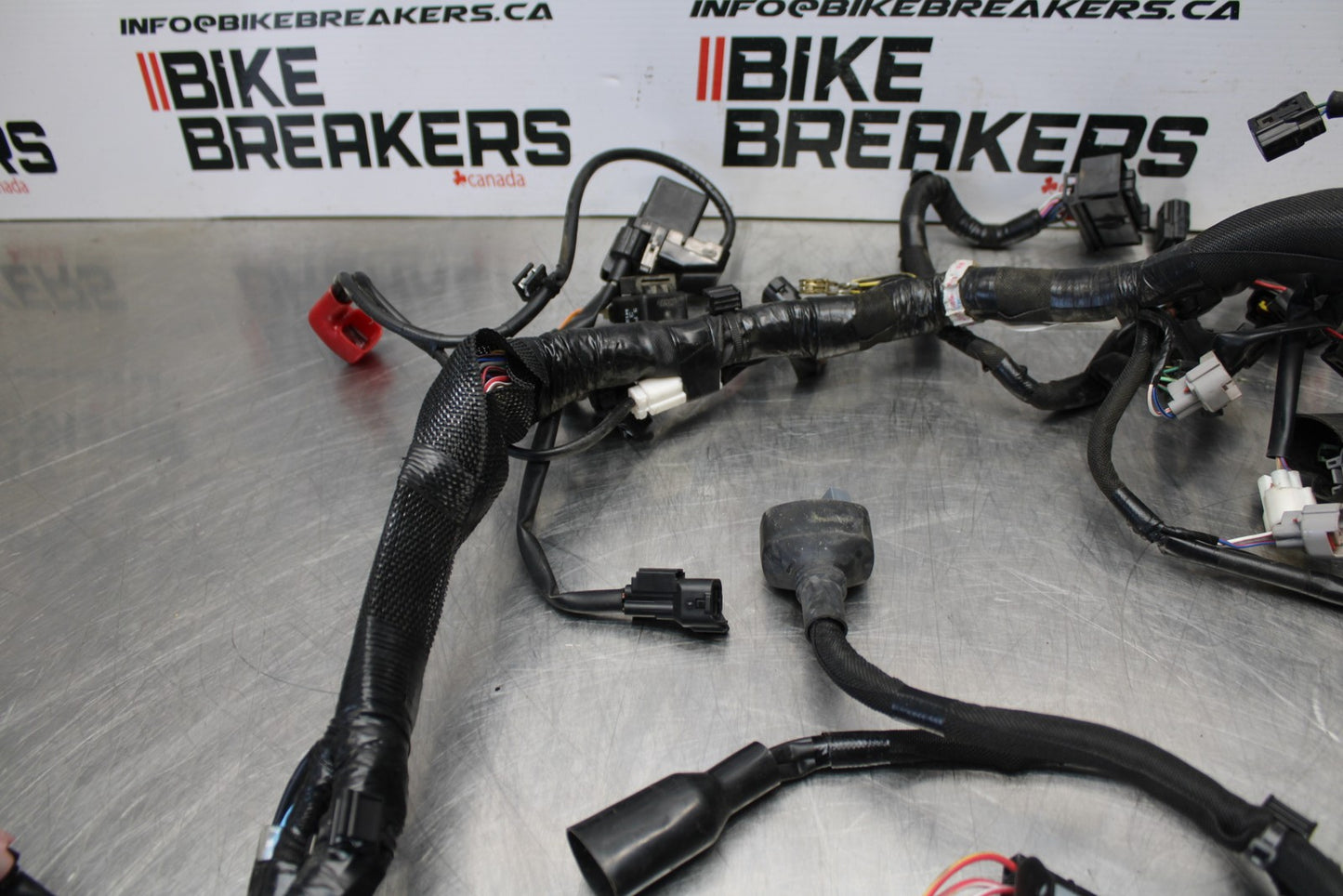 21-23 KAWASAKI NINJA ZX6R MAIN ENGINE WIRING HARNESS MOTOR WIRE LOOM BB179