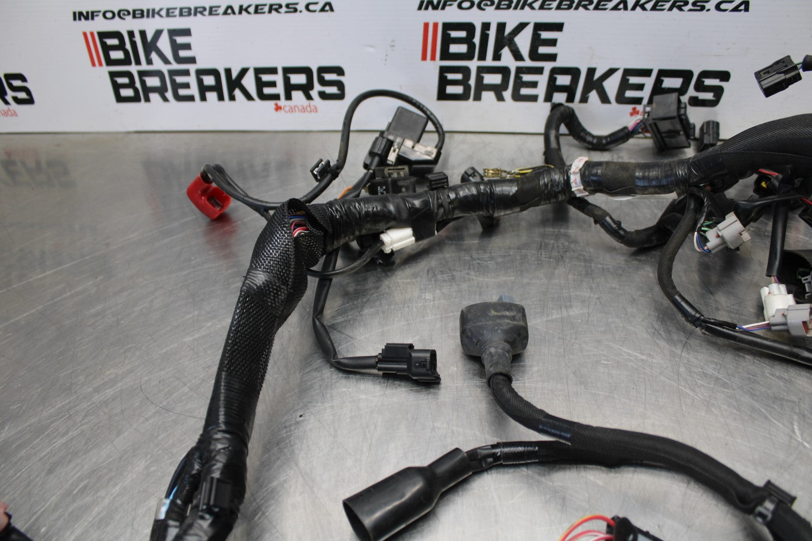 21-23 KAWASAKI NINJA ZX6R MAIN ENGINE WIRING HARNESS MOTOR WIRE LOOM BB179