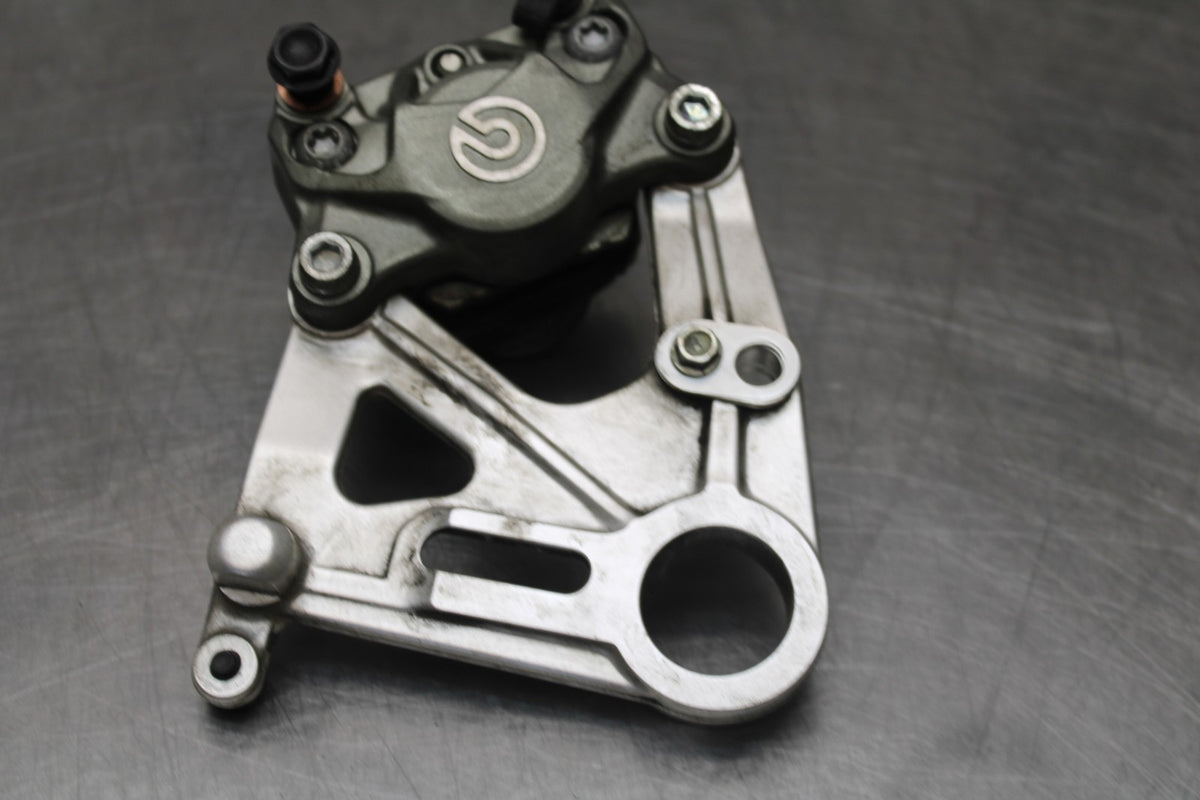 16 DUCATI 959 PANIGALE REAR BACK BRAKE CALIPER W MOUNT BRACKET BB912