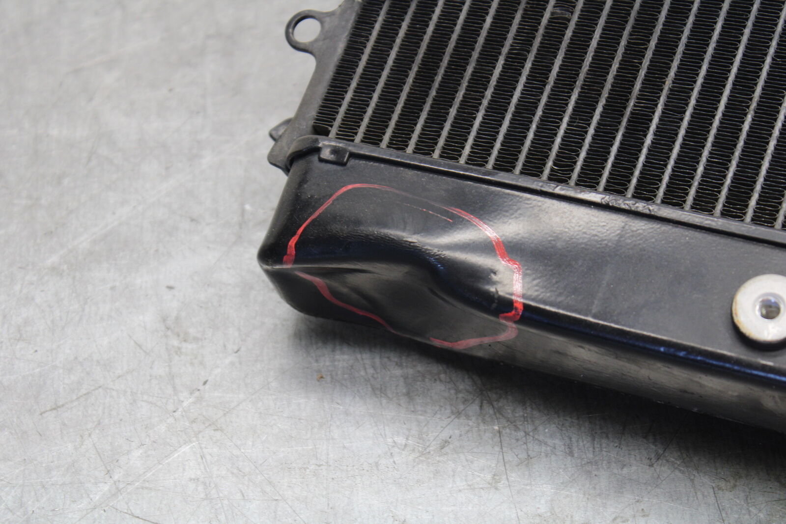 07-12 HONDA CBR600RR ENGINE RADIATOR MOTOR COOLER COOLING RADIATER BB672