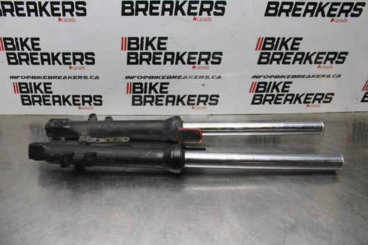 06 KAWASAKI Z750 FRONT FORKS SHOCK SUSPENSION SET PAIR BB837