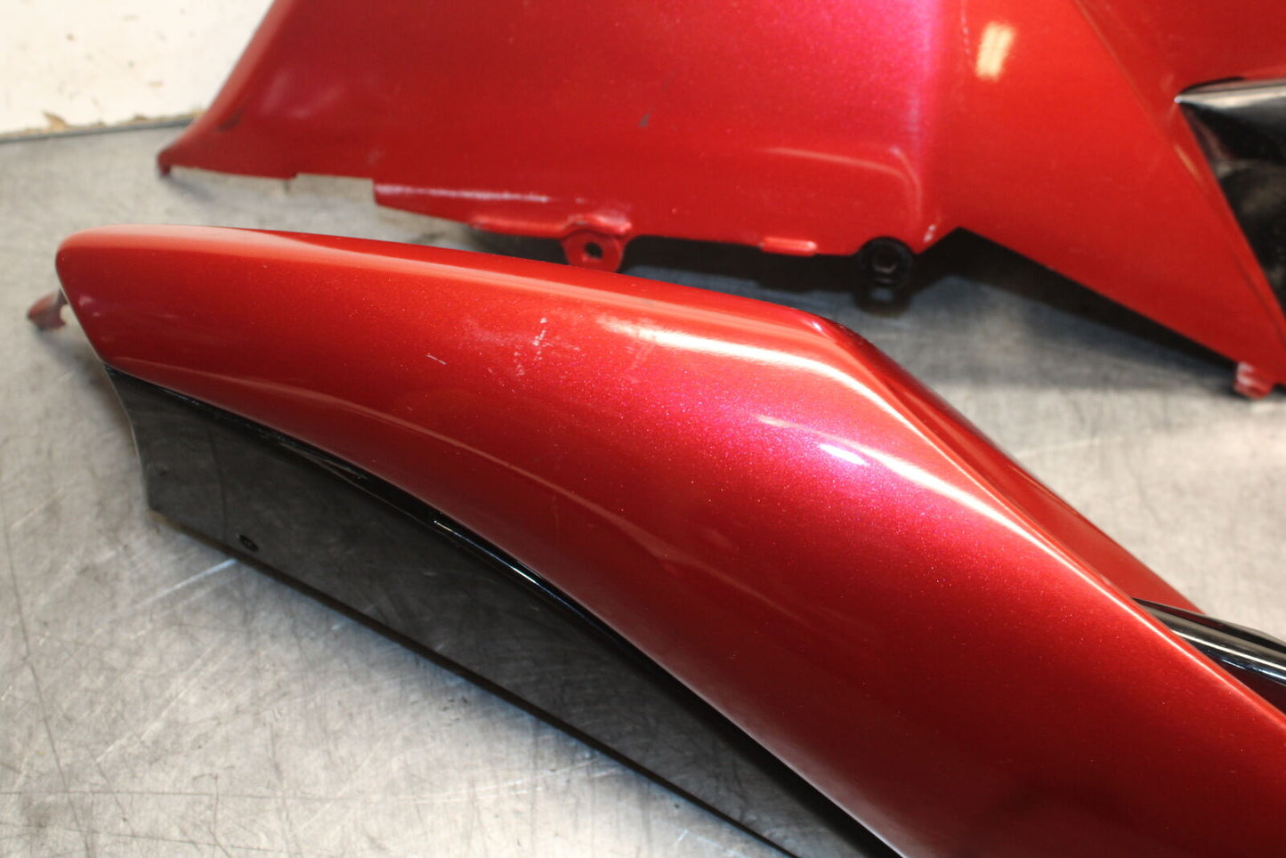 08-10 SUZUKI GSXR 600  REAR BACK TAIL FAIRING COWL SHROUD SET BB101