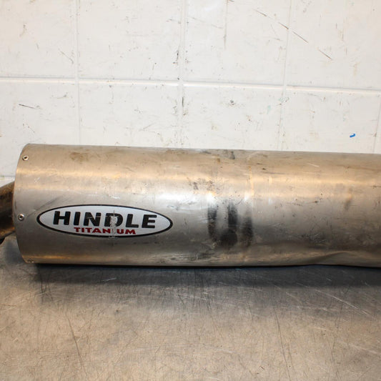 2007 Yamaha YZF R6S EXHAUST PIPE MUFFLER SLIP ON CAN SILENCER BB594