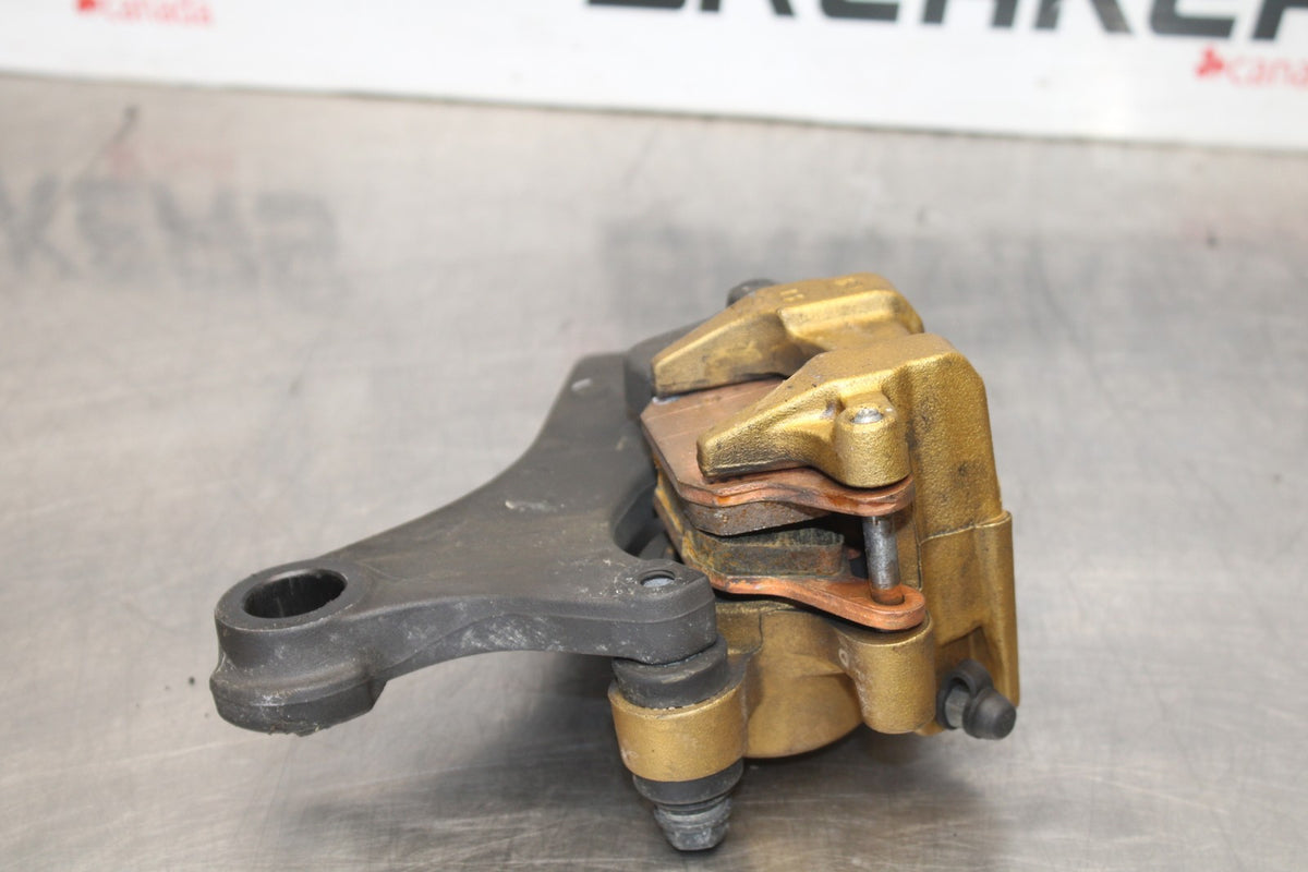 12 TRIUMPH STREET TRIPLE R REAR BACK BRAKE CALIPER W MOUNT BRACKET BB914