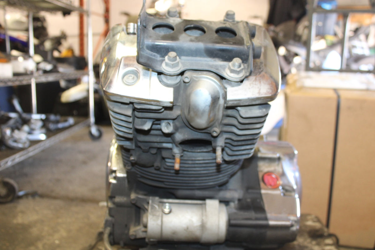 08 YAMAHA V STAR 1100 XVS1100AW CLASSIC ENGINE MOTOR BB916