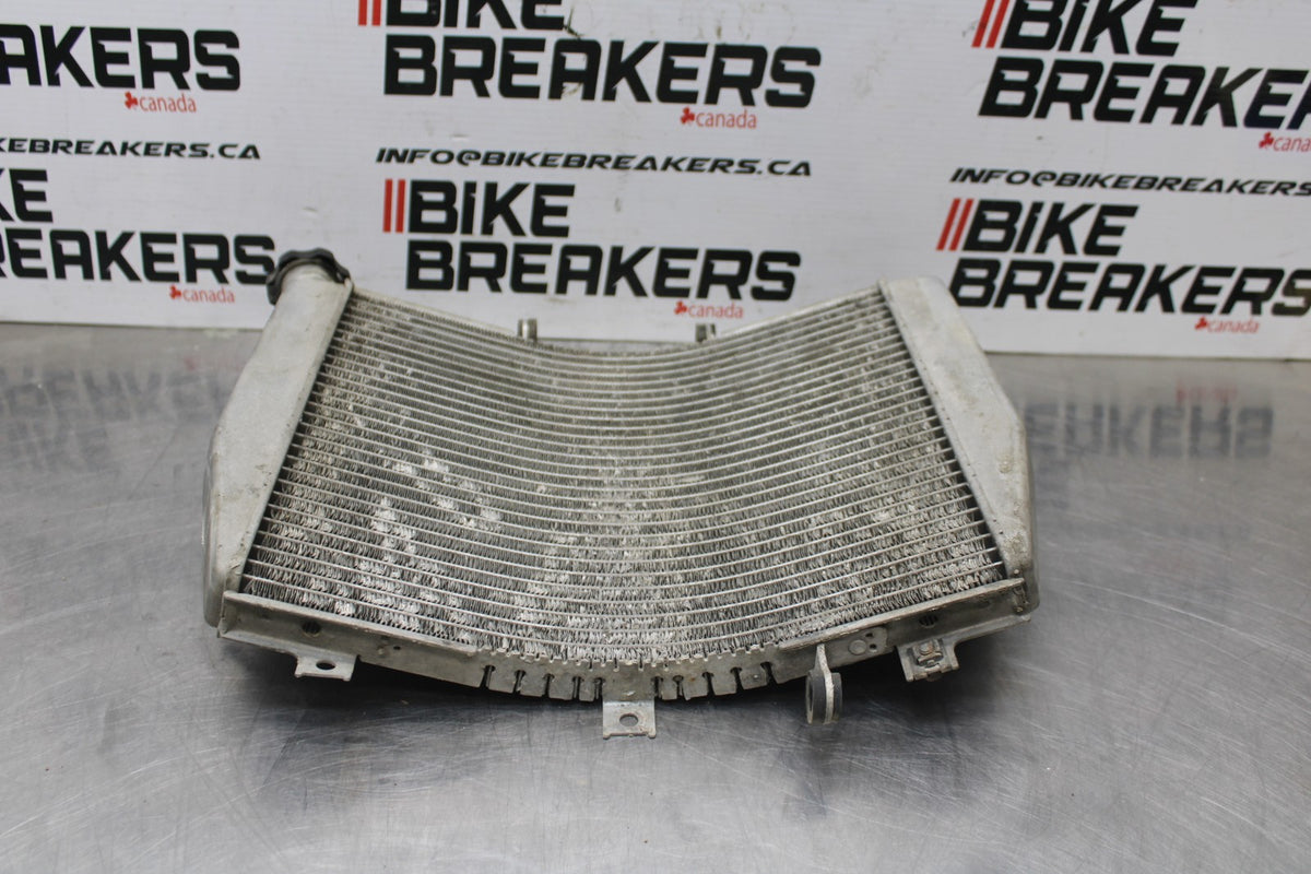 98 KAWASAKI NINJA ZX6 ENGINE RADIATOR MOTOR COOLER COOLING RADIATER BB870