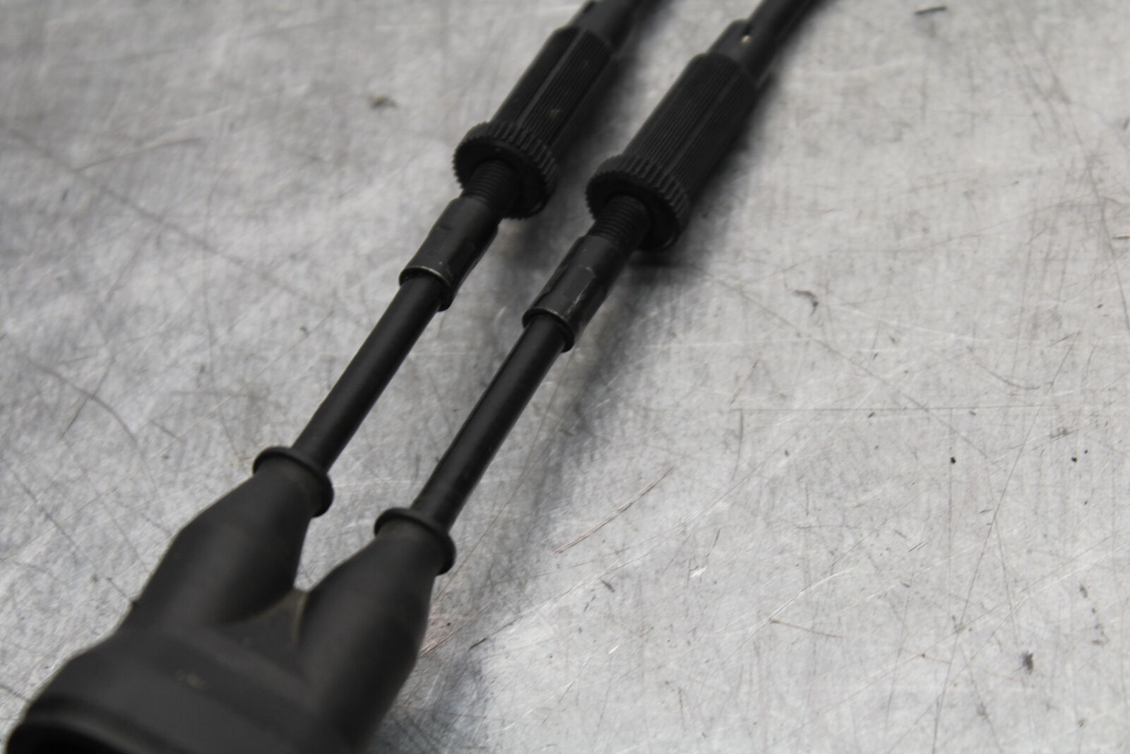 09-12 KAWASAKI NINJA ZX6R ZX600R THROTTLE CABLES LINES 54012-0277 BB656