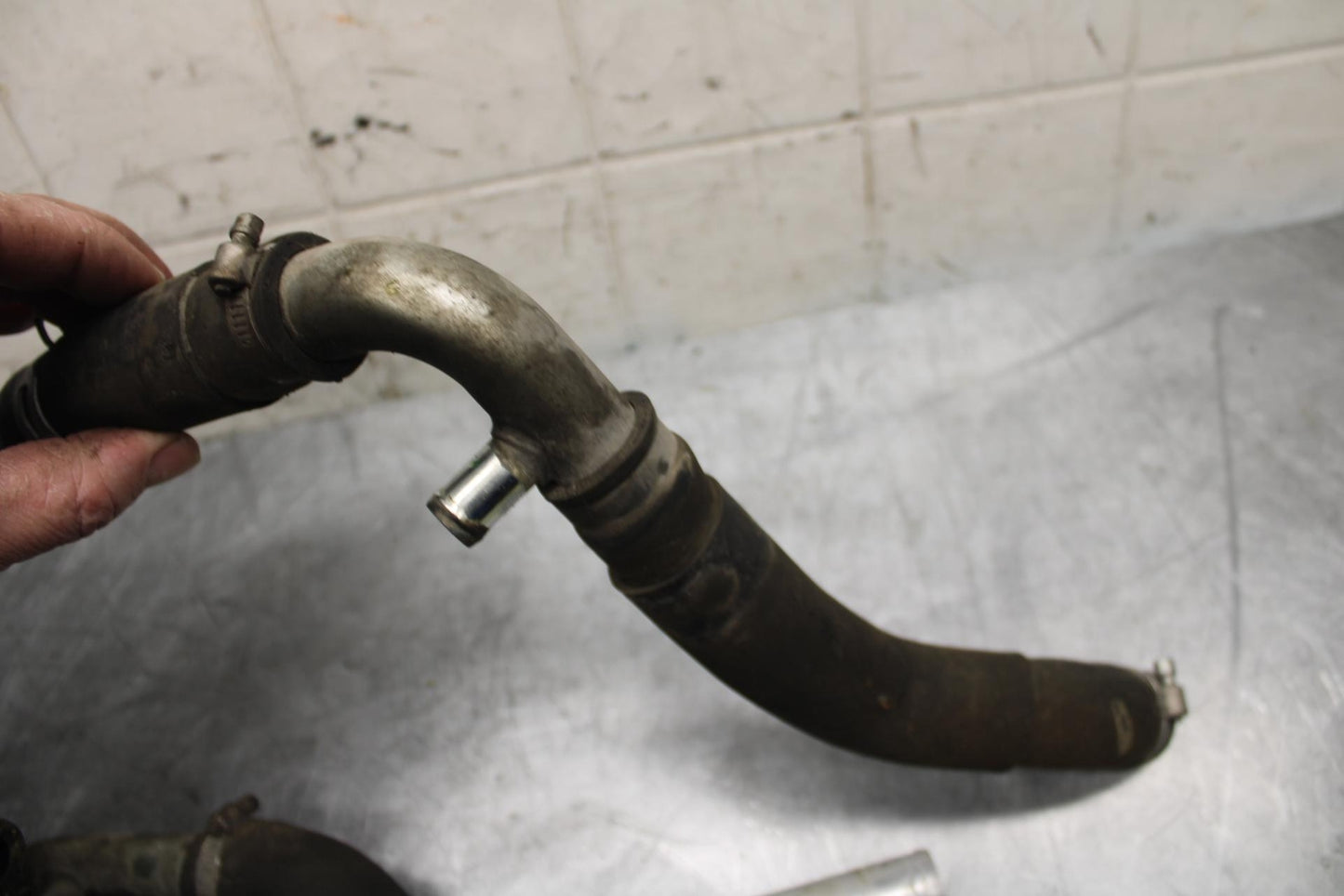 07 YAMAHA YZF R6 RADIATOR HOSES ENGINE COOLANT WATER PIPES HOSE BB495