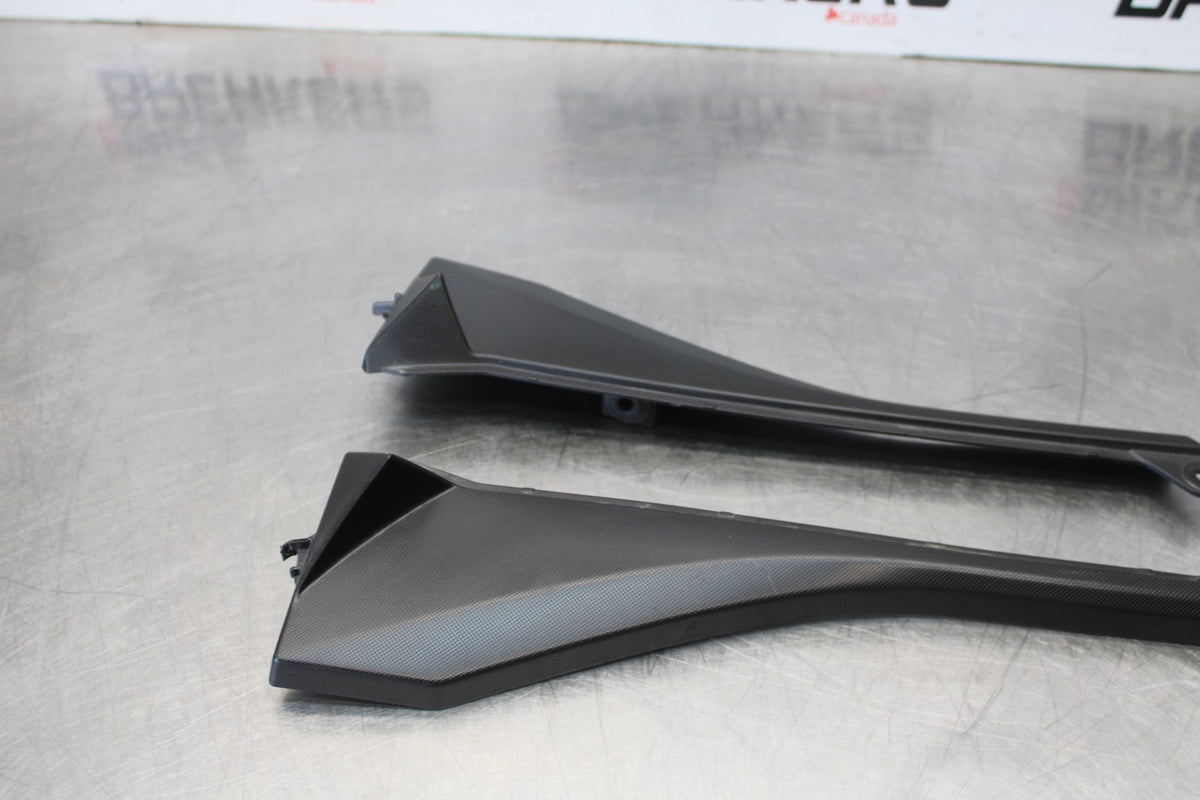 08 KAWASAKI NINJA ZX10R RIGHT LEFT INNER FAIRINGS COWLS PANELS TRIMS BB902