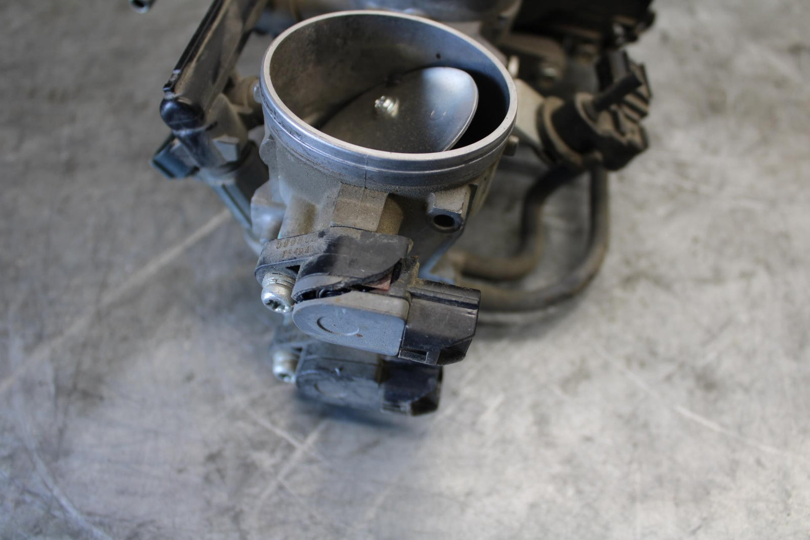 09-12 KAWASAKI NINJA ZX6R MAIN FUEL INJECTORS / THROTTLE BODIES BB544