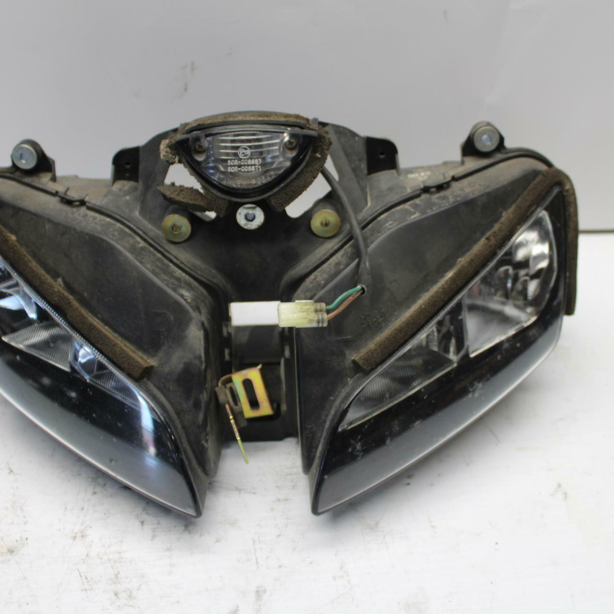 03-04 HONDA CBR600RR FRONT HEADLIGHT HEAD LIGHT LAMP 33100-MEE-A01 BB253
