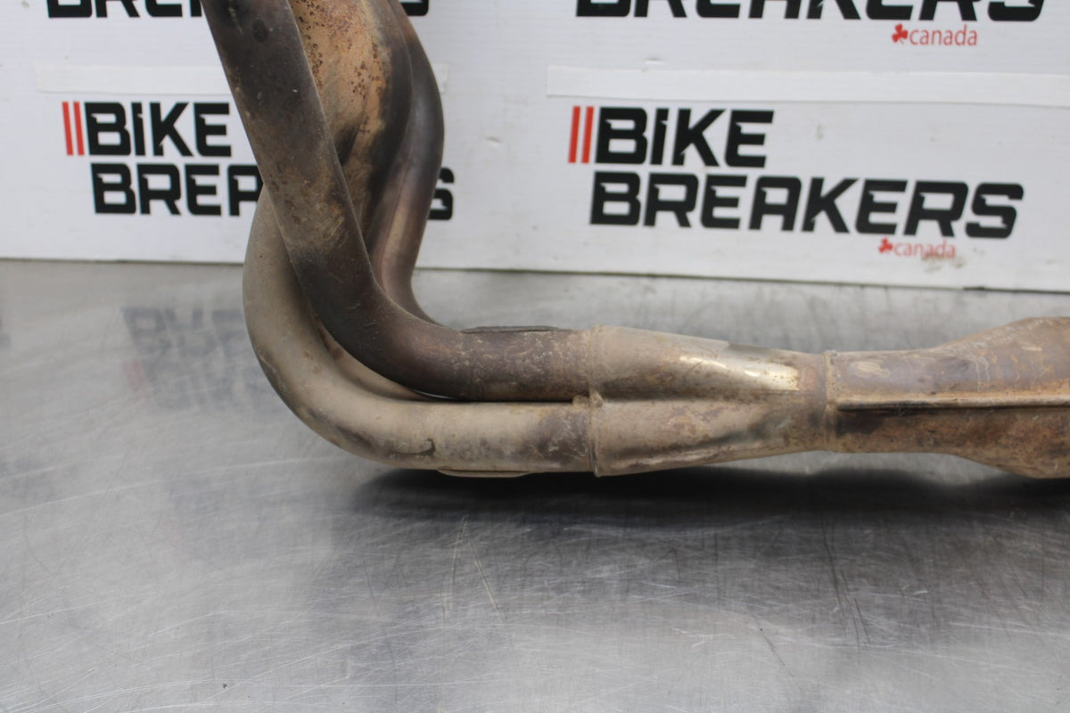05-06 KAWASAKI NINJA ZX6R EXHAUST HEADER PIPES MANIFOLD BB877