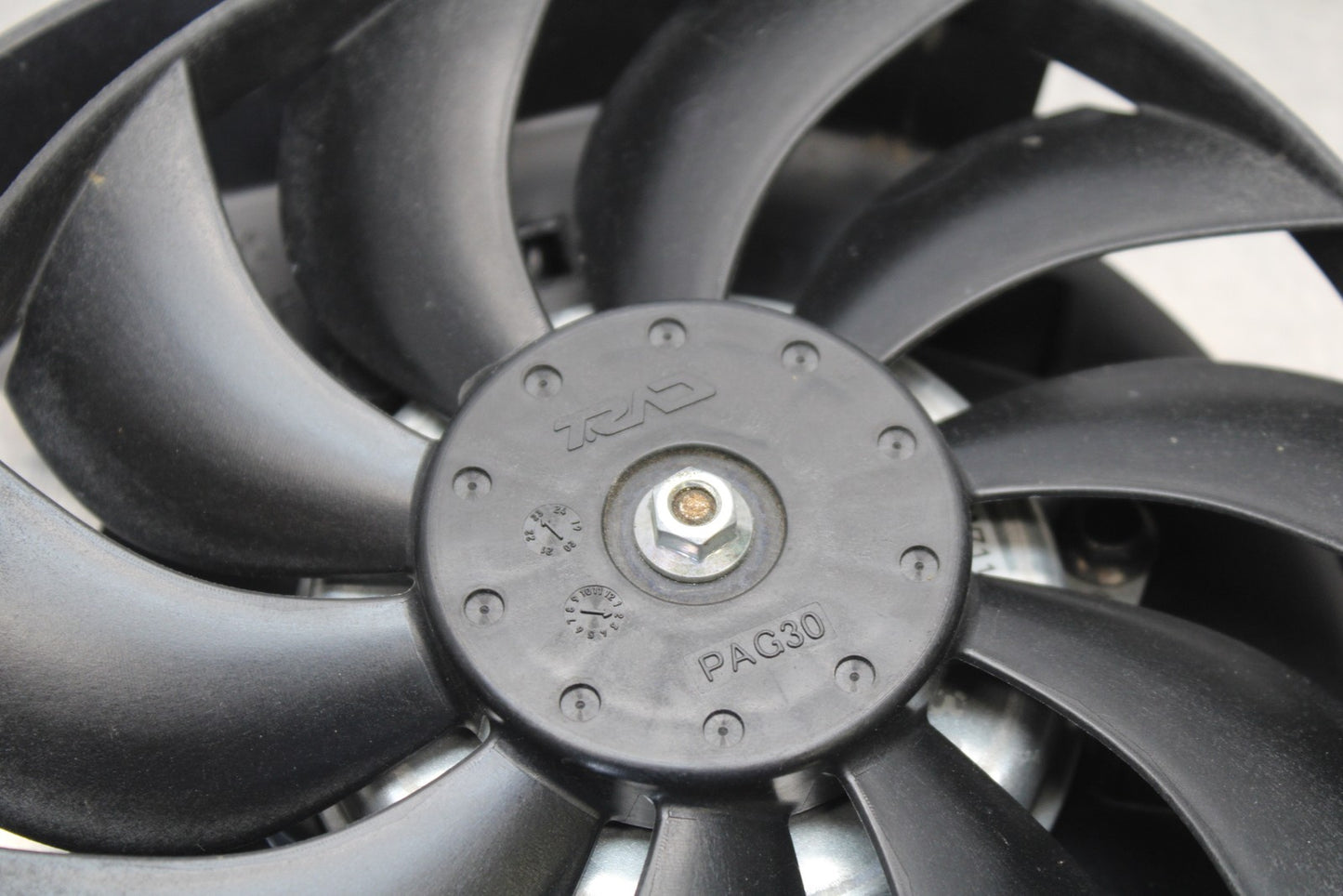 23-24 YAMAHA MT-07 ENGINE RADIATOR COOLING FAN BB194
