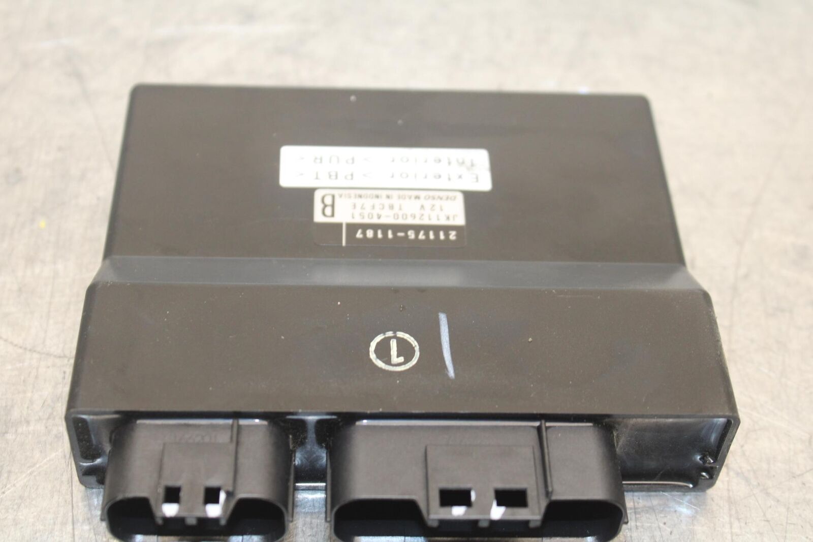 12-17 KAWASAKI ER-6N Z650 ECU COMPUTER CONTROLLER UNIT BLACK BOX CDI  BB607