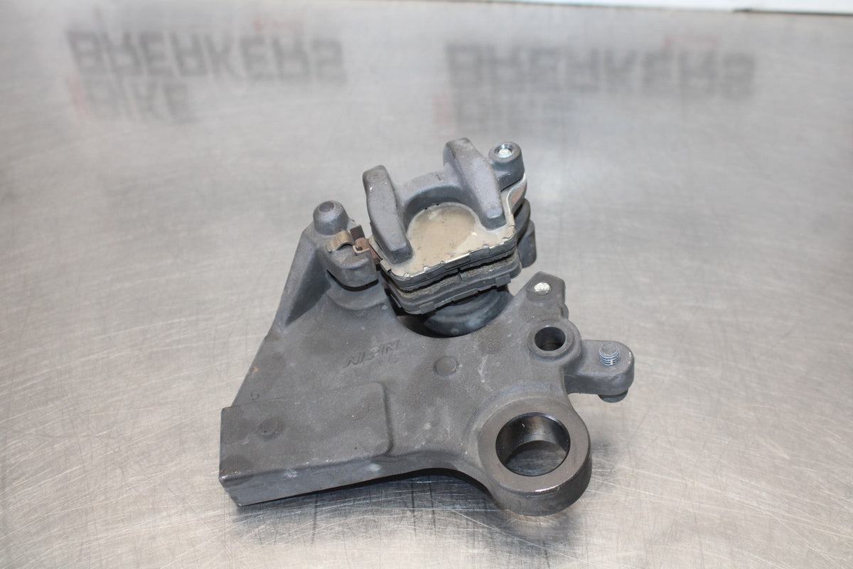 13-18 KAWASAKI NINJA ZX6R REAR BACK BRAKE CALIPER W MOUNT BRACKET BB908