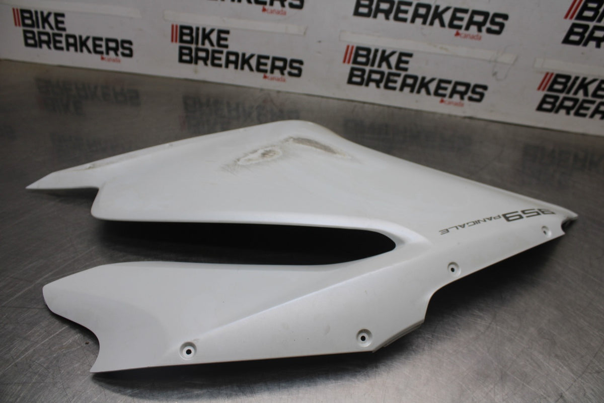 16 DUCATI 959 PANIGALE LEFT MID UPPER SIDE FAIRING COWL PLASTIC BB912
