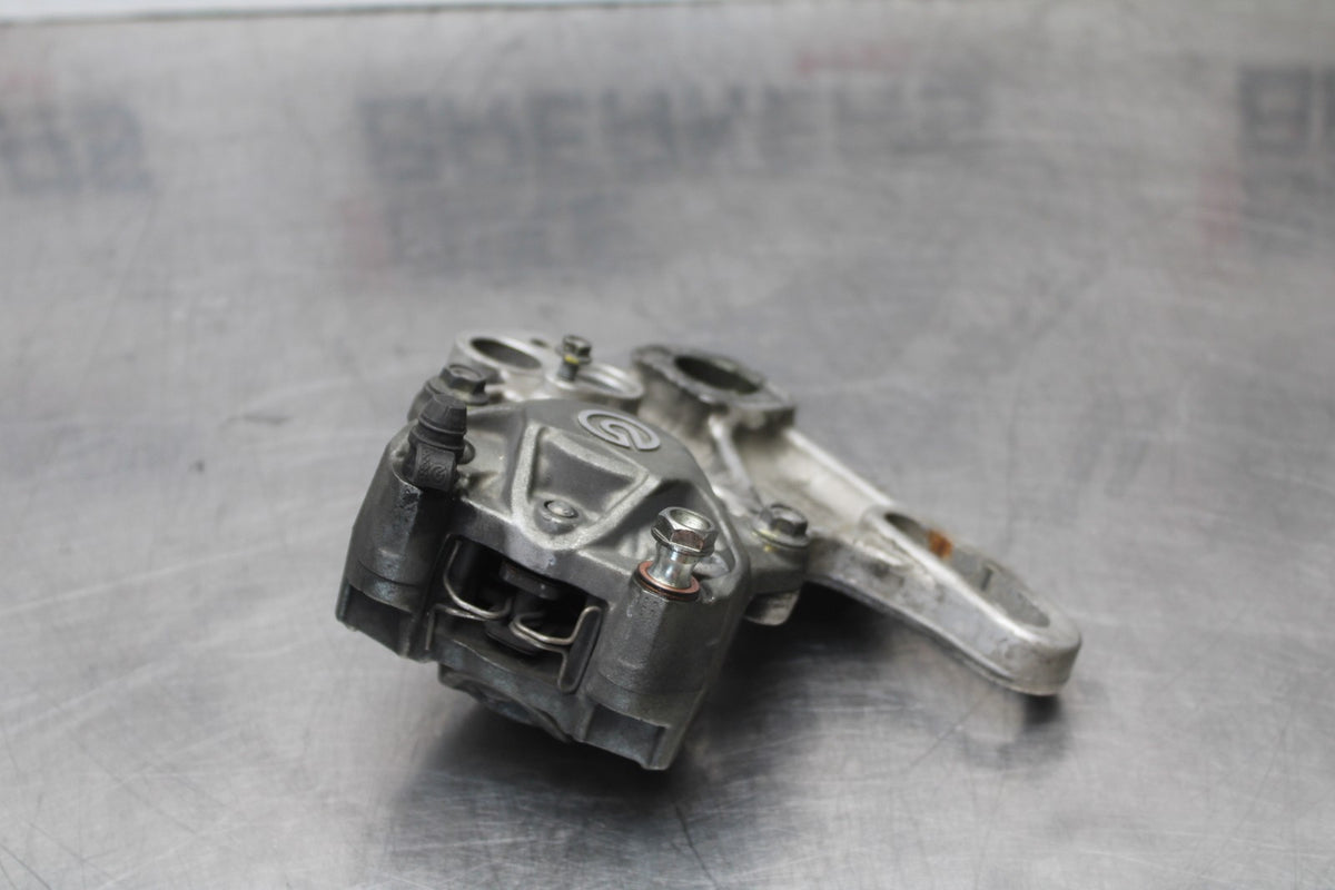 15 APRILIA RSV4 FACTORY APRC ABS REAR BACK BRAKE CALIPER W MOUNT BRACKET BB901