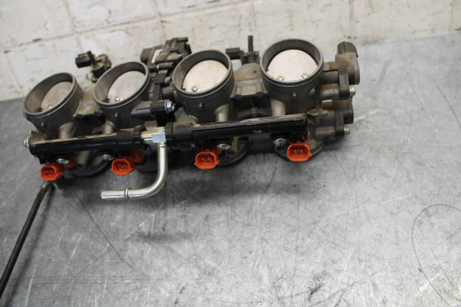 19-20 KAWASAKI NINJA ZX6R ZX636 MAIN FUEL INJECTORS / THROTTLE BODIES BB528