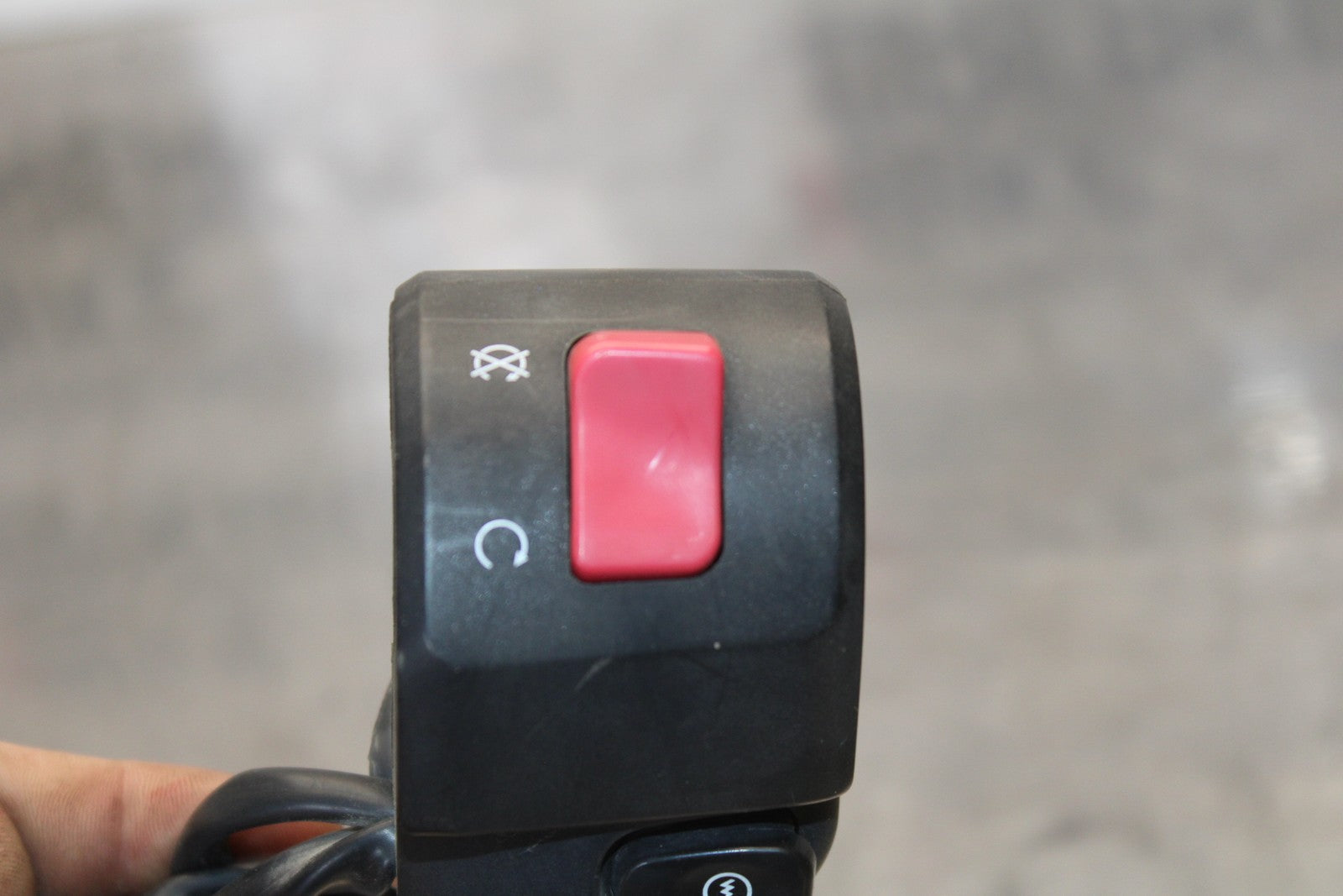 18-23 KAWASAKI NINJA 400 EX400 ABS RIGHT CLIP ON KILL OFF START SWITCH BB177 