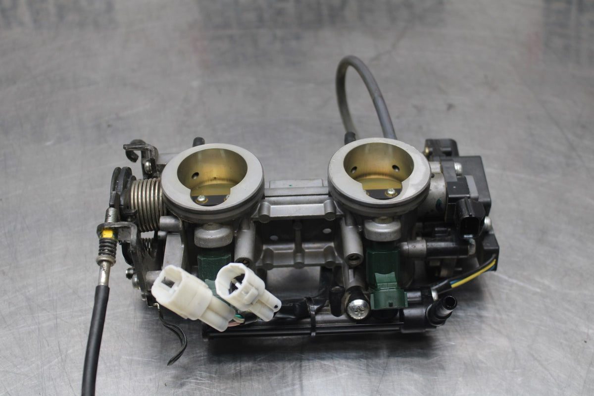 06 KAWASAKI NINJA 650 EX650 MAIN FUEL INJECTORS / THROTTLE BODIES BB823